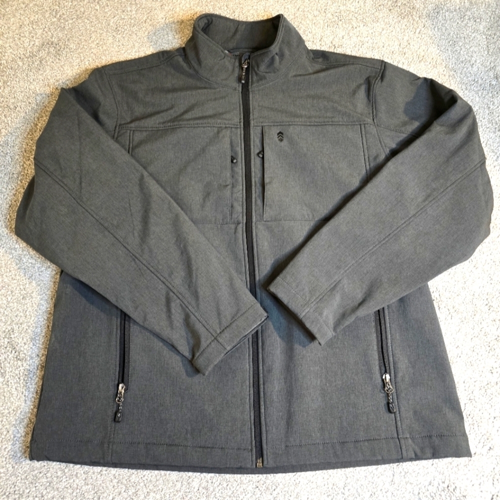 Free Country Men's Jacket XL 46-48 Grey